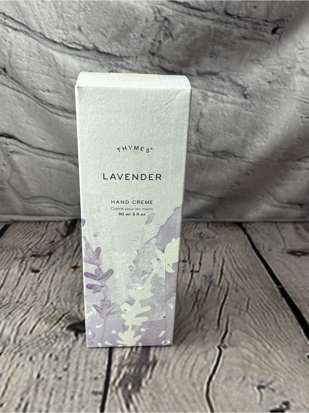 Thymes Lavender Hand Creme Lotion Moisturizer 3 Fl Oz NIB NIP NEW